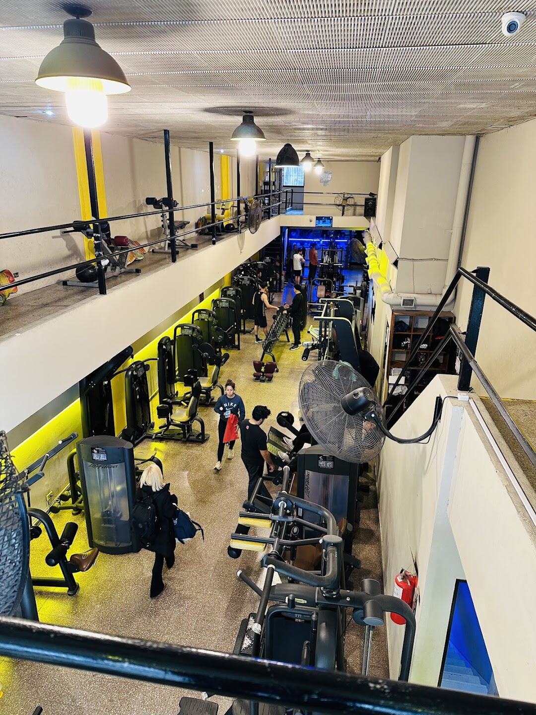 Vista general de la sala de Magnum Gym
